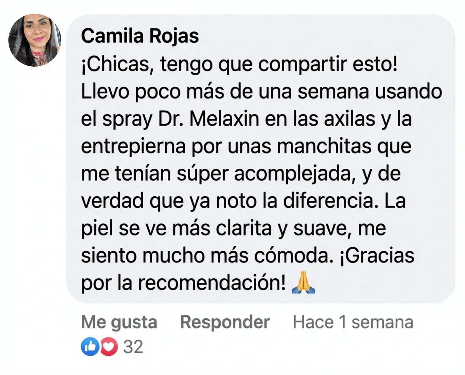 Comentario de cliente