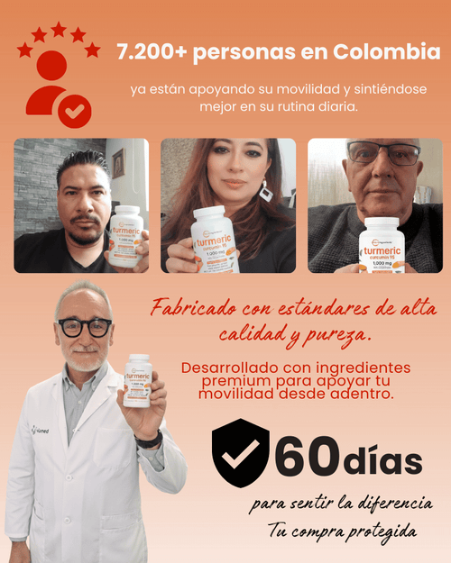 Turmeric Curcumin 95™: Apoyo diario para articulaciones sanas